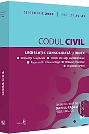 Codul civil Septembrie 2023
