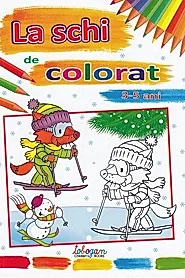 La schi de colorat