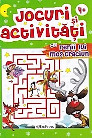 Jocuri si activitati cu renii lui Mos Craciun