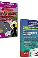 Intrebari si teste pentru obtinerea permisului de conducere auto, categoria B. 2024
