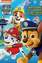 Patrula catelusilor. Cartea mea de colorat si activitati cu autocolante