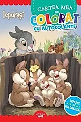 Disney: Iepurasi. Cartea mea de colorat cu autocolante