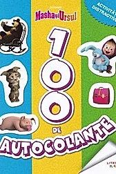 Masha si Ursul: 100 de autocolante. Activitati distractive