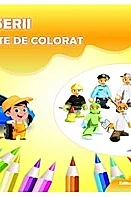 Meserii. Carte de colorat