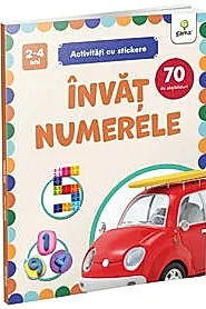 Invat numerele/ Activitati cu stickere