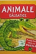 Prima mea carte cu puzzle. Animale salbatice