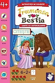 Activitati de poveste. Frumoasa si bestia. Carte cu autocolante