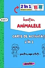 Carte de activitati Invatam Animalele