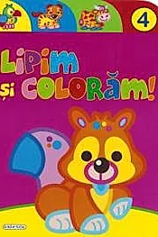 Lipim si coloram! Numarul 4