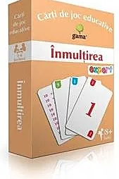 Inmultirea. Carti de joc educative