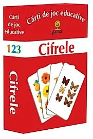 Cifrele. Carti de joc educative