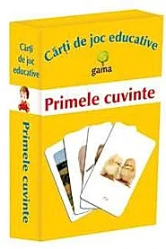 Primele cuvinte. Carti de joc educative