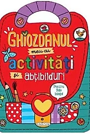 Ghiozdanul meu cu activitati si abtibilduri pentru fete
