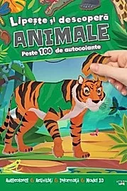 Lipeste si descopera Animale. Peste 100 de autocolante