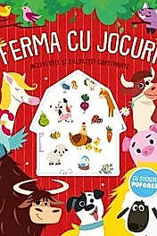 Ferma cu jocuri - stickere pufoase