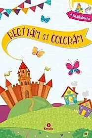 Animale jucause - Recitam si coloram