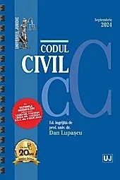 Codul civil Septembrie 2024 Ed. Spiralata