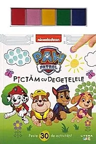 Patrula Catelusilor. Pictam cu degetelele