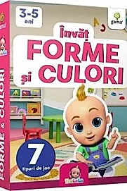 Carduri educative TraLaLa. Invat forme si culori
