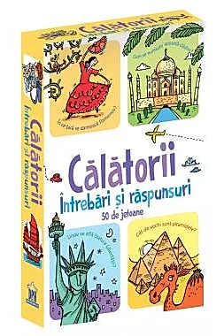 Calatorii - Intrebari si raspunsuri - 50 de Jetoane