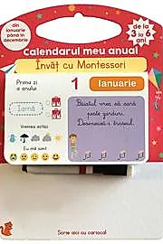 Invat cu Montessori - Calendarul meu anual