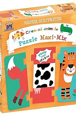 Creeaza animale - Puzzle Maxi-Mix