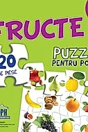 Puzzle pentru podea - Fructe - 3-6 Ani