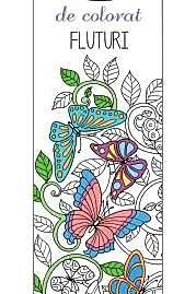 Semne de carte de colorat - Fluturi