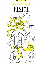 Semne de carte de colorat - Pisici
