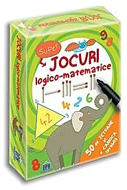 Jocuri logico-matematice - 50 de jetoane