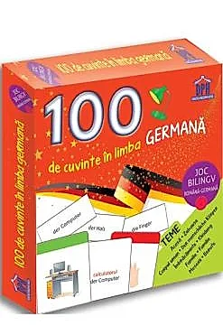 100 de cuvinte in limba germana - Joc bilingv
