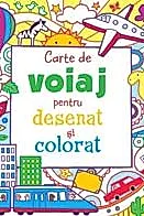 Carte de voiaj pentru desenat si colorat