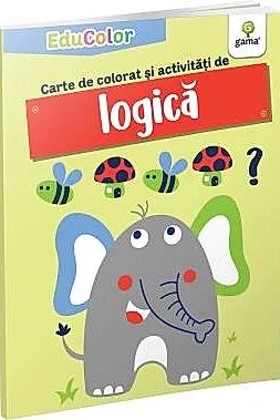 Carte de colorat si activitati de logica