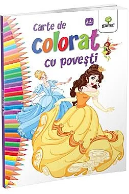 Carte de colorat cu povesti - Editia 2018