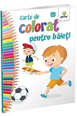 Carte de colorat pentru baieti - Editia 2018