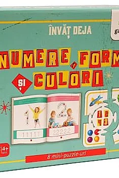 Invat deja numere, forme si culori
