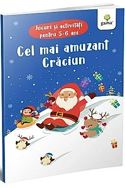 Cel mai amuzant Craciun. Jocuri si activitati pentru 5-6 ani