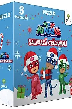 PJ MASKS salveaza Craciunul!