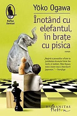 Inotand cu elefantul, in brate cu pisica