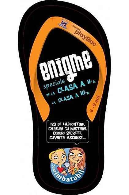 Enigme speciale - de la clasa a II-a la clasa a III-a (8 - 9 ani)