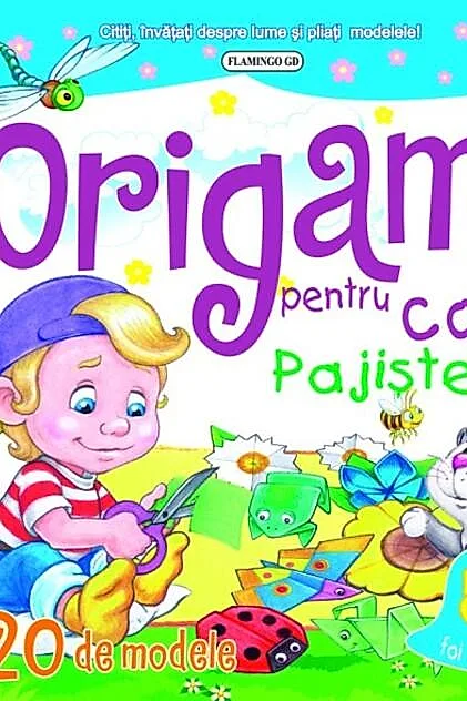 Origami pentru copii. Pajiștea