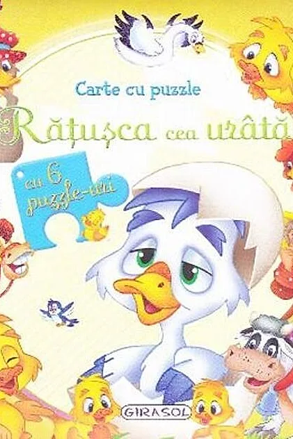 Carte cu puzzle. Rățușca cea urâtă