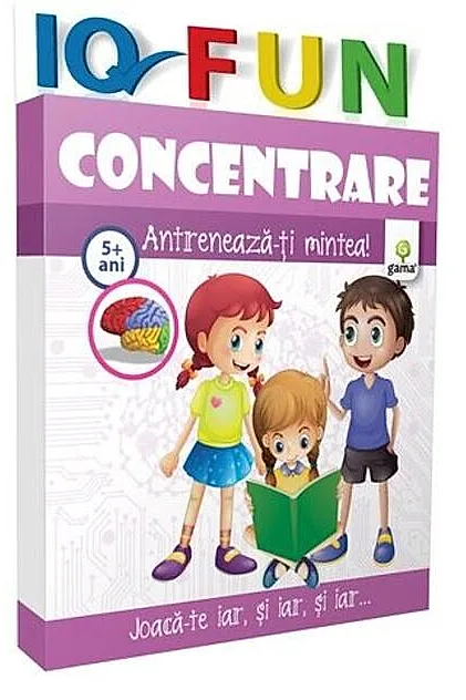 Concentrare. IQ Fun (5+ ani)