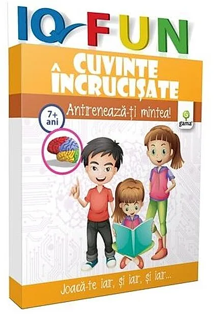 Cuvinte încrucișate. IQ Fun (7+ ani)