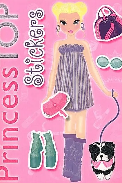 Princess Top. Stickers (roz)