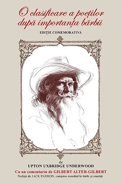 O clasificare a poeților după importanța bărbii. Ediție comemorativă (RESIGILAT)