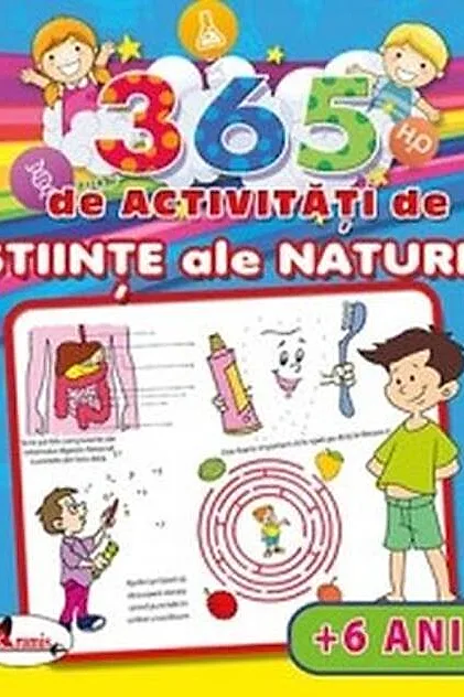 365 de activități de științe ale naturii (+6 ani)