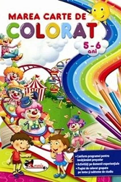 Marea carte de colorat (5-6 ani)