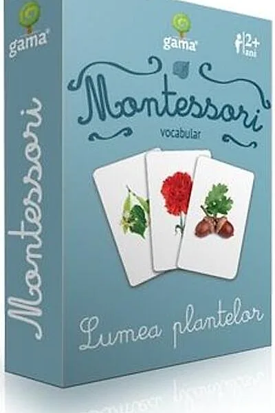 Vocabular. Lumea plantelor (2+ ani) Cărți de joc