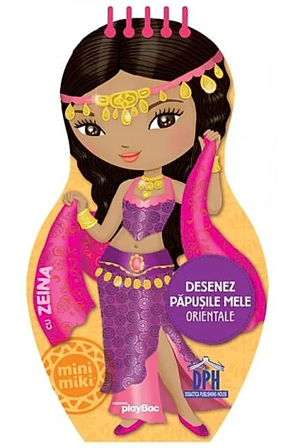 Desenez păpușile mele orientale cu Zeina